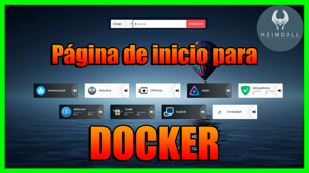 Heimdall, el dashboard para docker que estabas esperando