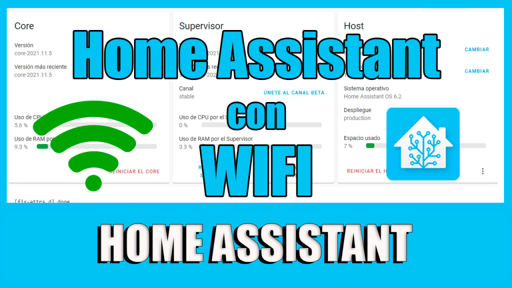 Configurar Wifi en Home Assistant