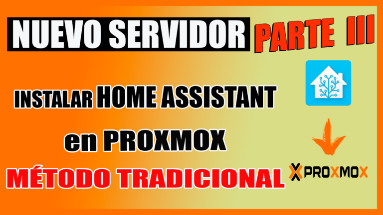 Home Assistant OS en Proxmox