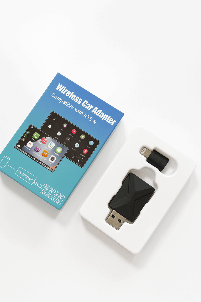 Adaptador inalámbrico Android Auto y Apple CarPlay