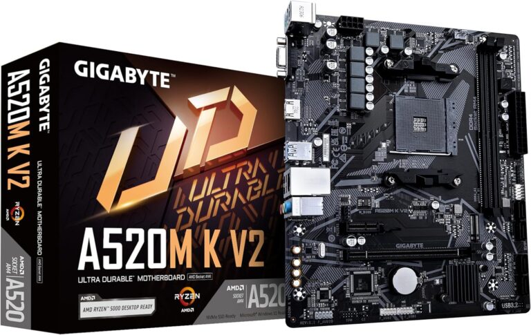 Placa Base GIGABYTE A520M