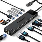 estación docking usb-c
