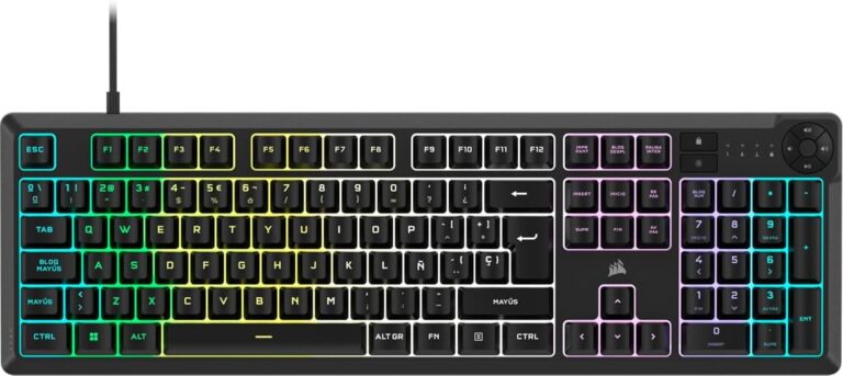 teclado gaming corsair