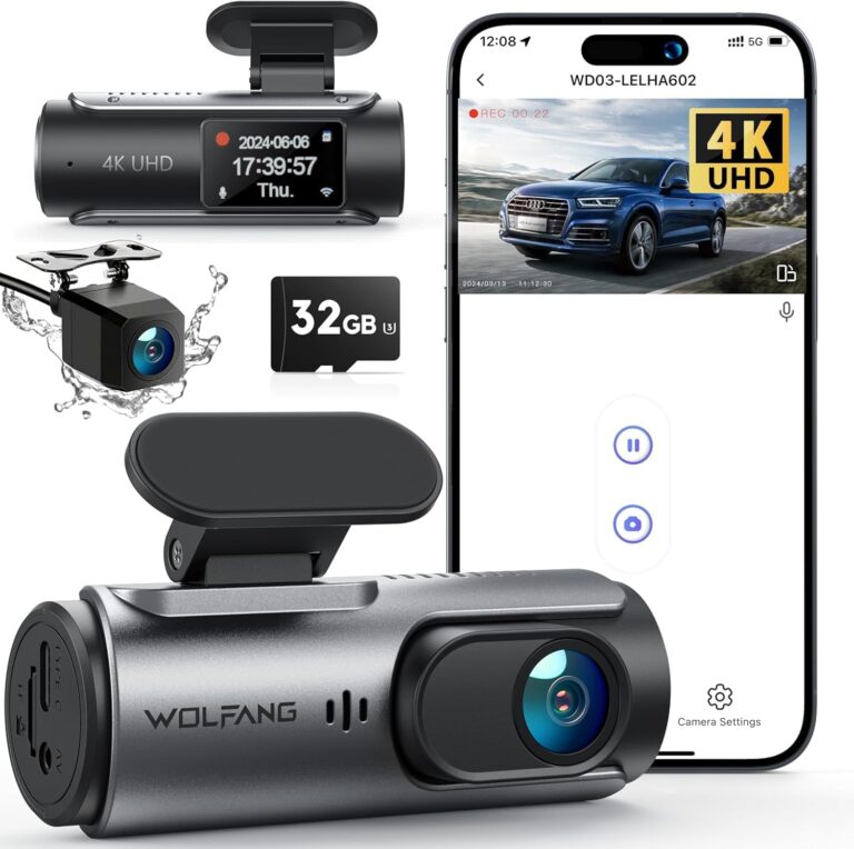 Dashcam 4K WOLFANG
