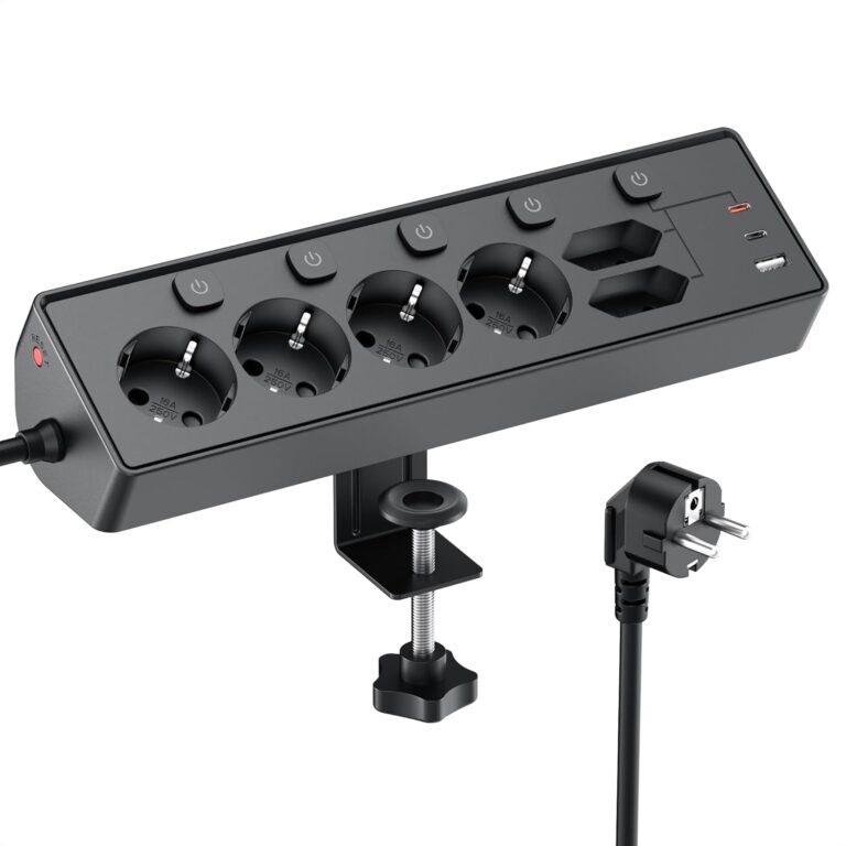 regleta usb c escritorio