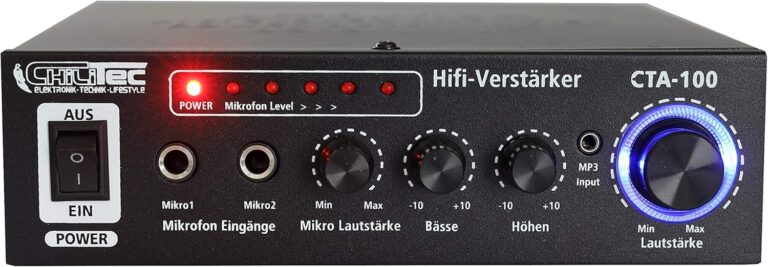 Amplificador Hi-Fi Compacto