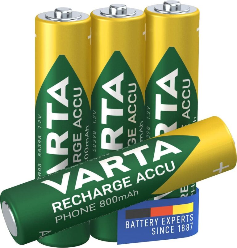 Pilas AAA recargables