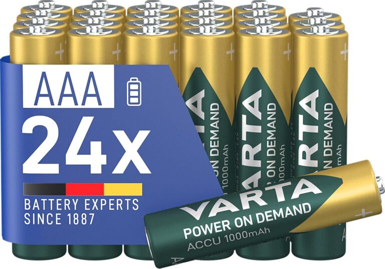 Pilas AAA recargables VARTA