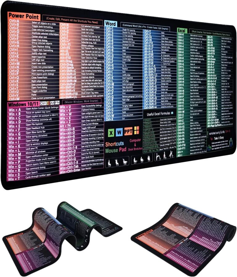 Alfombrilla escritorio Excel