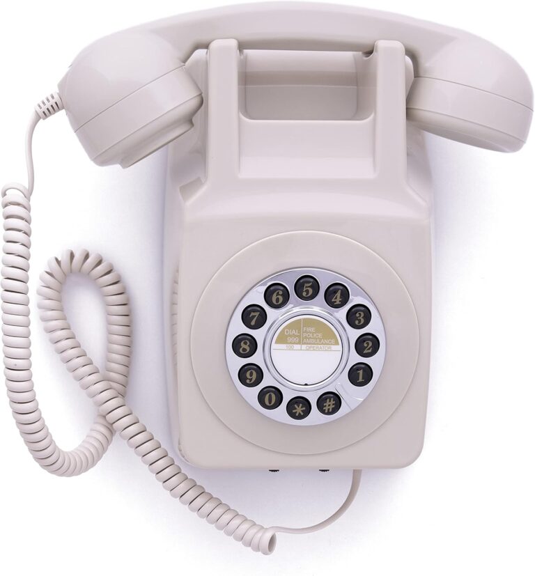 Teléfono fijo retro