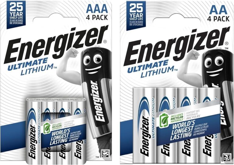 Pilas Energizer AA/AAA
