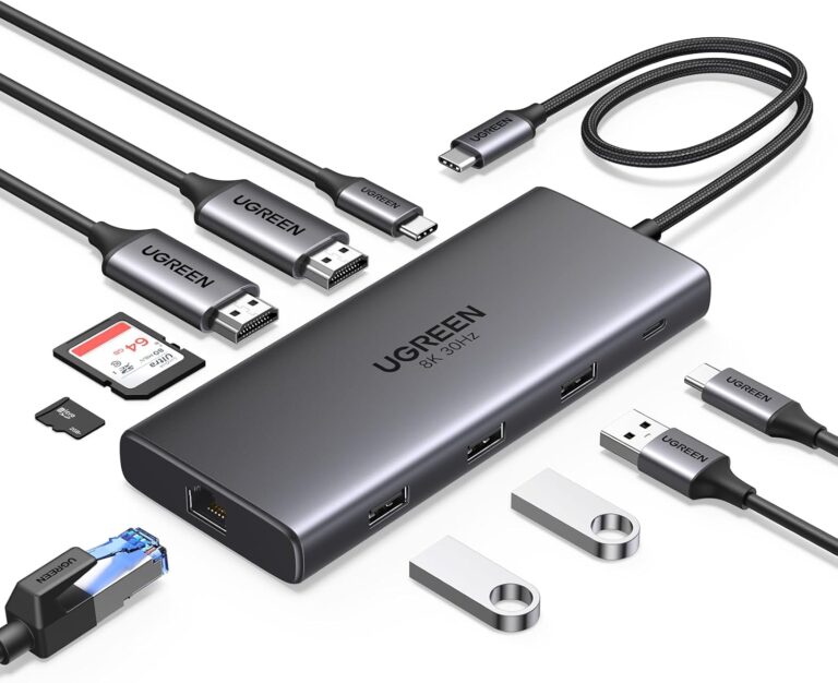 UGREEN Hub USB C 10 en 1