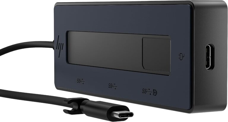Concentrador USB-C 4K HP