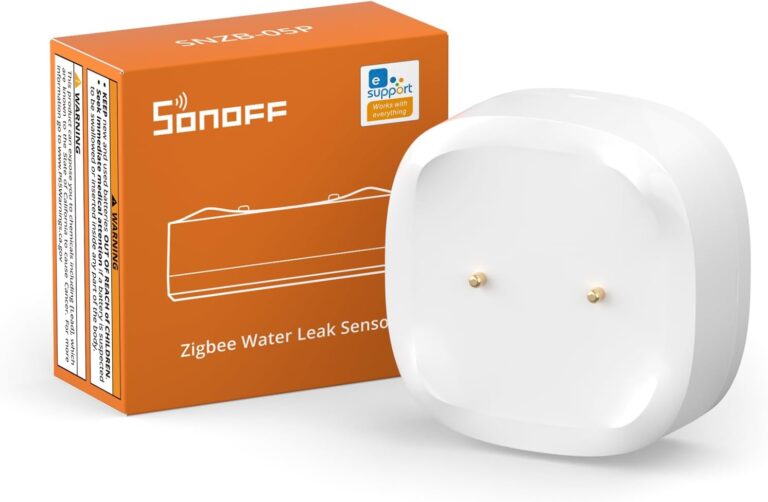 Detector agua zigbee