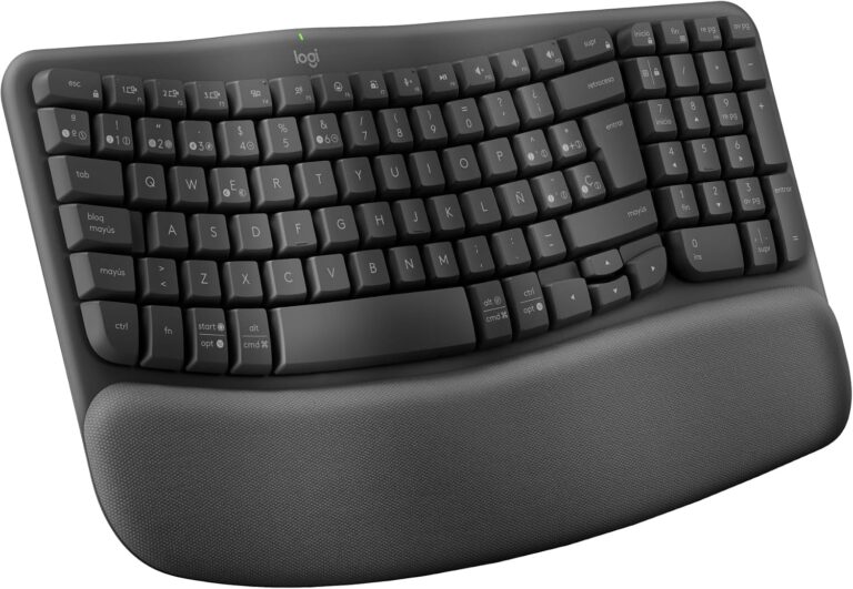 Logitech Wave Keys: teclado ergonómico inalámbrico en oferta