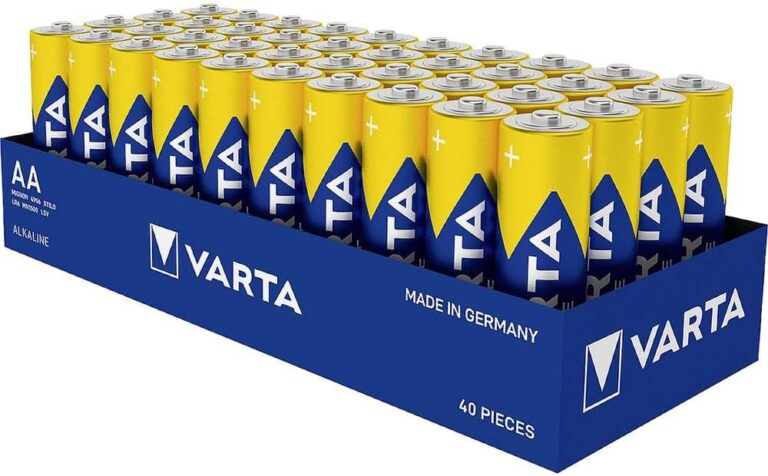 VARTA Pilas AA 40 unidades Longlife Power – Oferta 50% en Amazon