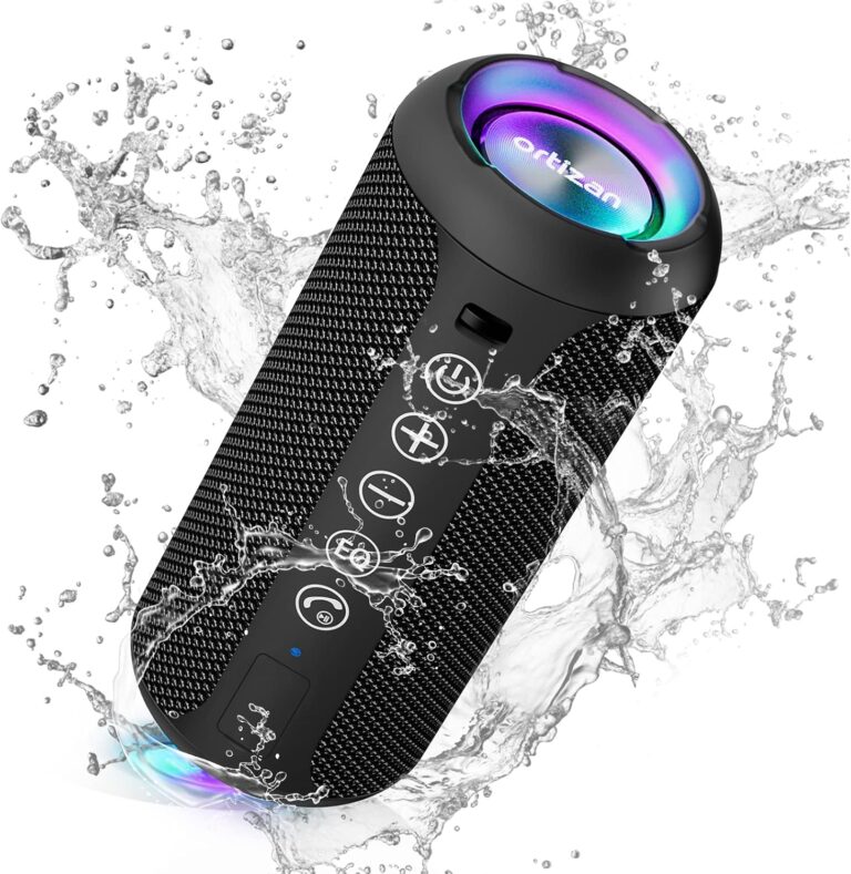 Altavoz Bluetooth Ortizan X10 portátil: sonido potente y resisten