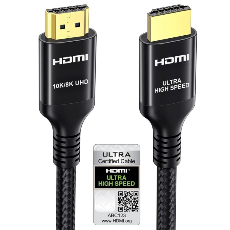 Cable HDMI 2.1 Ultra Alta Velocidad 2M 48Gbps – 8,31€