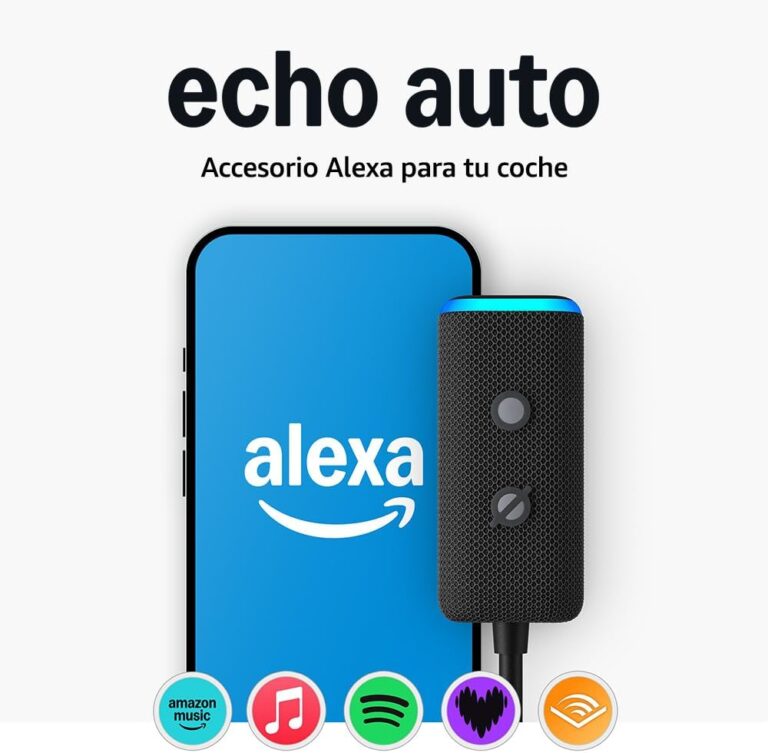 Echo Auto 2ª gen.: Alexa en tu coche por 34,99€ -50%