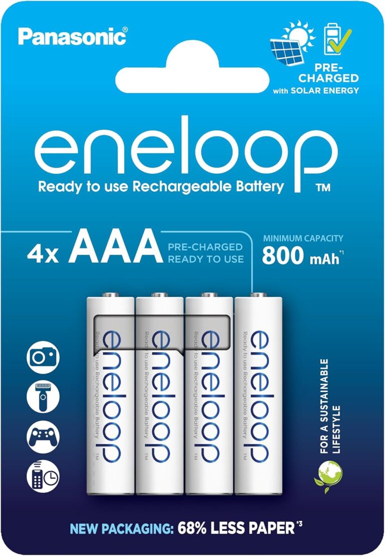 Eneloop pilas recargables AAA 800 mAh -15% oferta Amazon