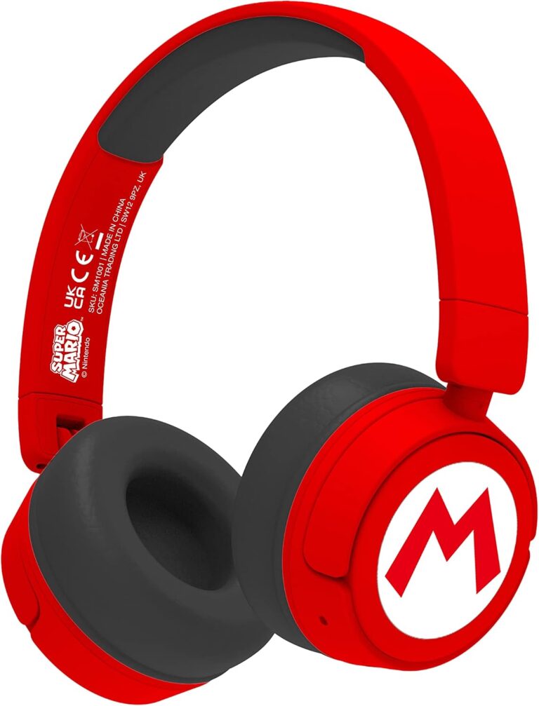 Auriculares inalámbricos infantiles Super Mario a 20,21 € -25%