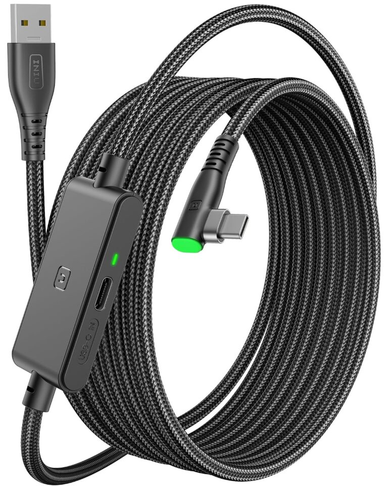 Cable Link USB 3.0 a USB‑C de 5 m – INIU, alta velocidad 2.5 Gbps
