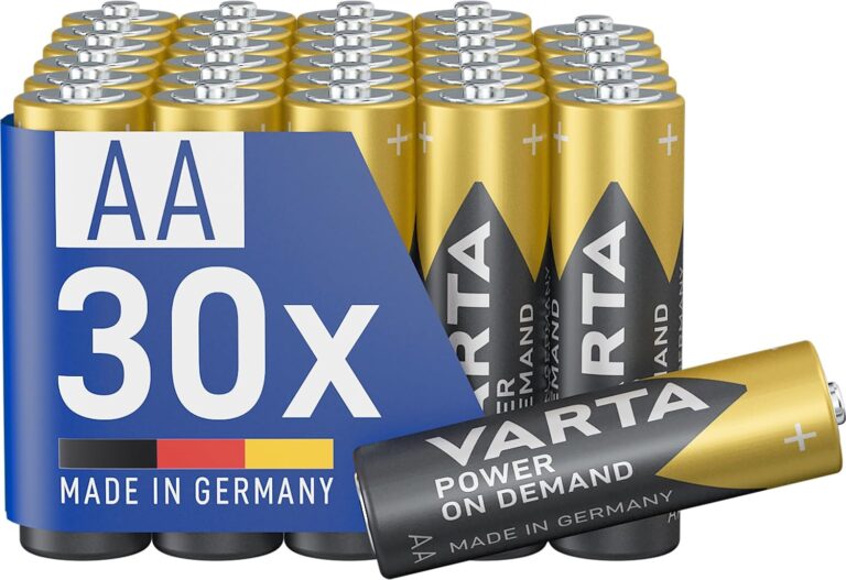 Varta 30 pilas alcalinas 14,99€ – Oferta electrónica