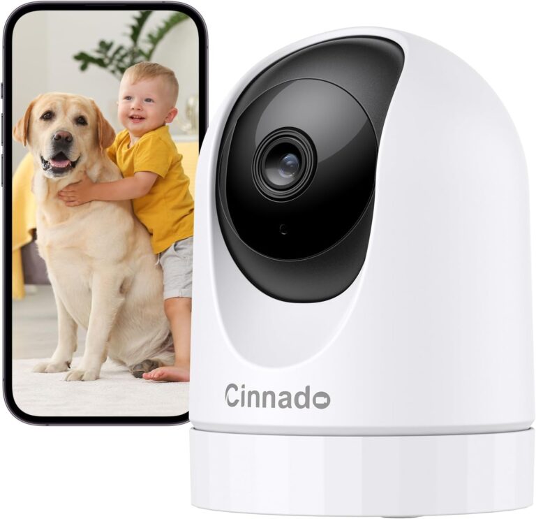Cámara de vigilancia 2K WiFi 360° interior – Oferta Amazon