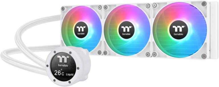 Thermaltake TH360 V2 Ultra ARGB: Enfriamiento líquido 360 mm a 73