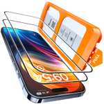 TOCOL Protector Pantalla para iPhone 15 Pro Max, Sin Burbujas