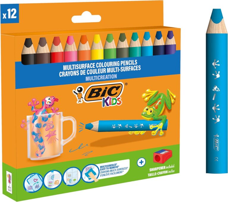 BIC Kids lápices triangulares multicolor – 12 uds 30% off