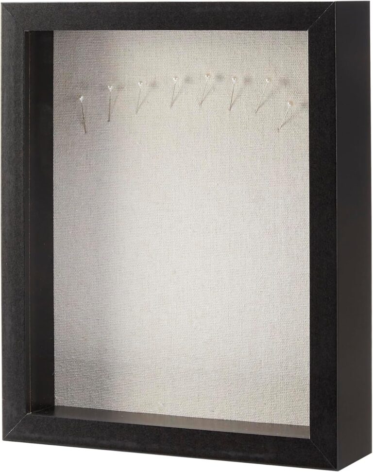 Marco de madera Amazon Basics para fotos – 20×25 cm negro