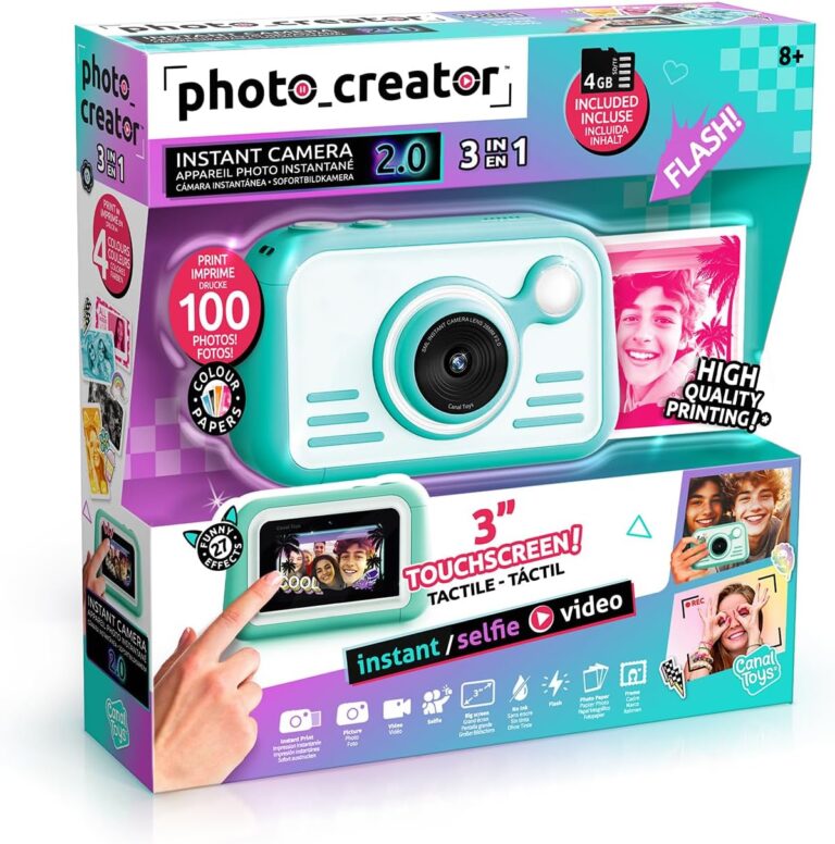 Canal Toys Creator 2.0: cámara instantánea con 100 papeles – 40%
