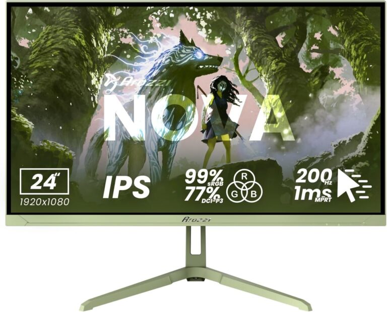 Arozzi Nova 24″ – Monitor Gaming IPS, FHD, 200 Hz, 1 ms, FreeSync