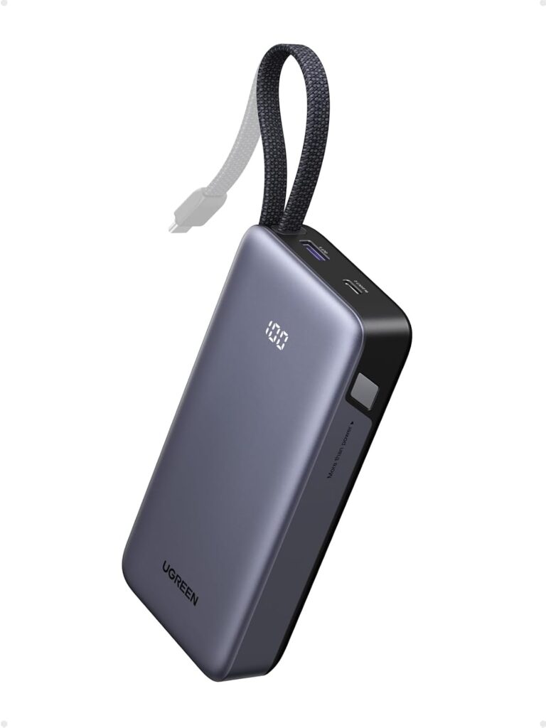UGREEN Nexode 55W Power Bank 20000mAh: carga rápida y portátil