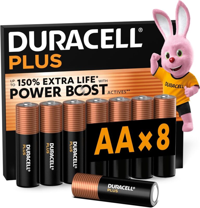 Duracell Plus AA y AAA 8 unidades – Pilas alcalinas 38% off