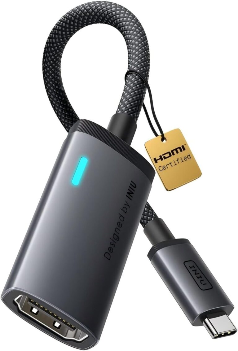 Adaptador USB‑C a HDMI 4K 60Hz de INIU – Oferta 5,60€