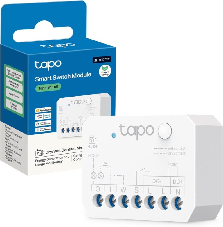 Tapo S110E módulo interruptor inteligente WiFi + Bluetooth con me