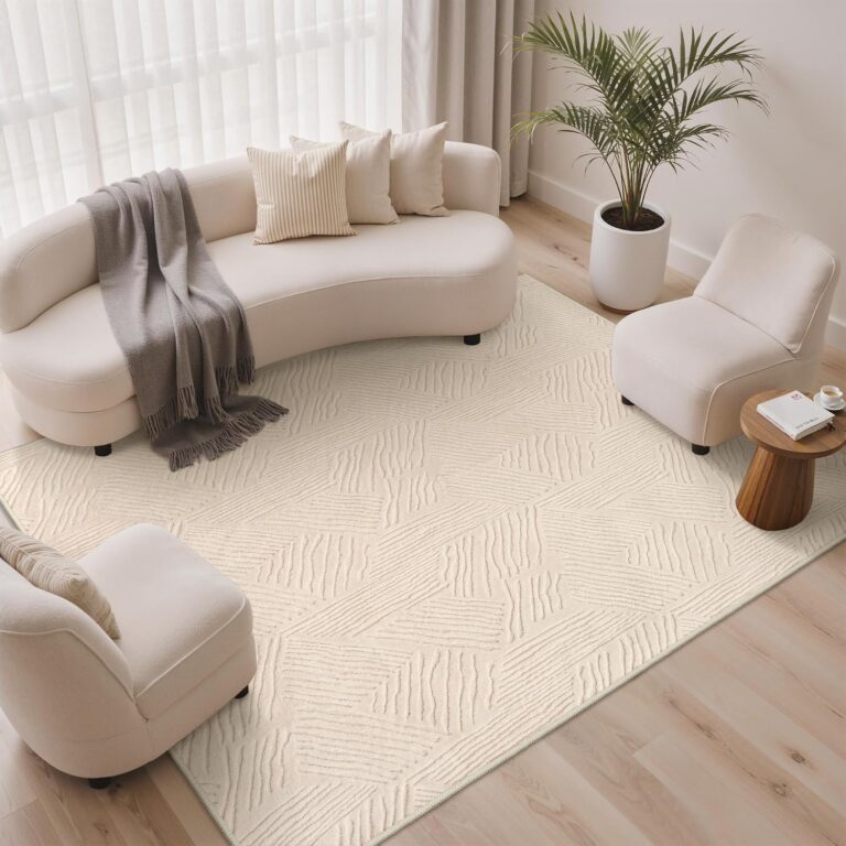 BEIMO Alfombra de Salón de Pelo Corto