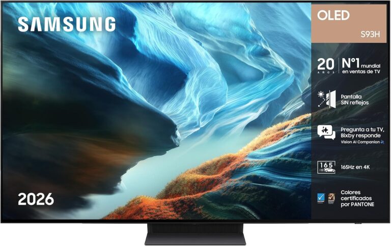 Samsung S93H 65″ OLED 4K Smart TV con IA -26% oferta