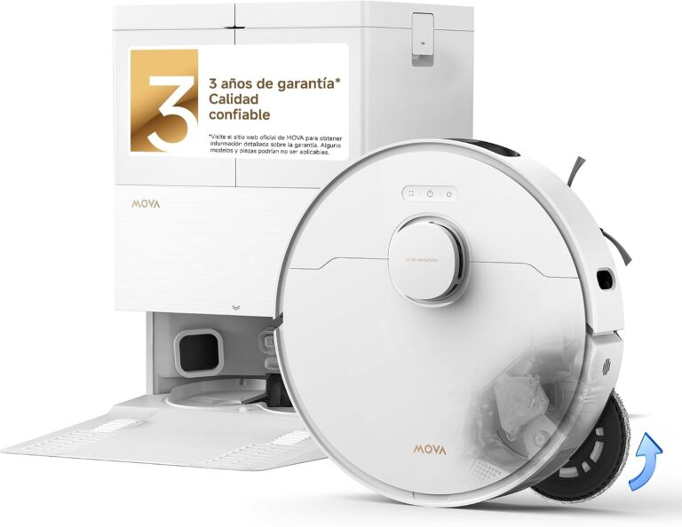 Robot aspirador Mova E50 Pro Ultra 349€ -30%: oferta hogar