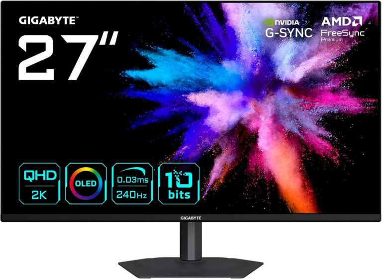 Monitor Gigabyte GO27Q24A QHD 27″ 240Hz HDR10 – Oferta Amazon