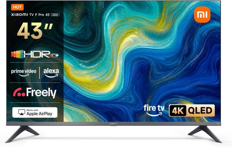Smart TV Xiaomi 43″ QLED 4K con Fire TV y Alexa – Oferta 256€