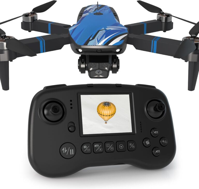 Drone RC plegable con pantalla LCD y FPV – 46% de descuento