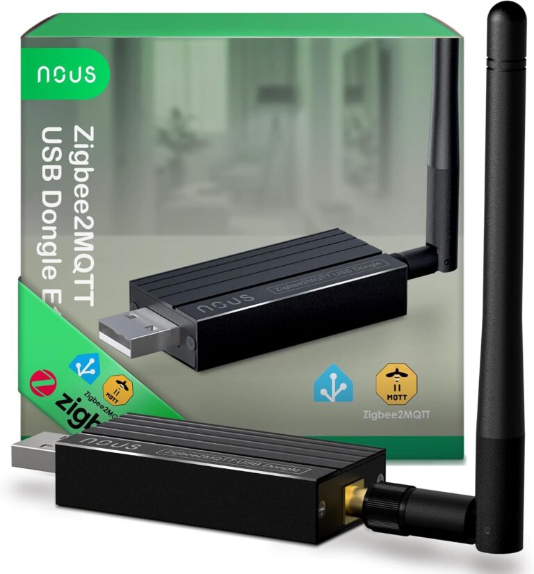 Dongle USB Zigbee2MQTT NOUS E16: Coordinador ZigBee 3.0 para Home