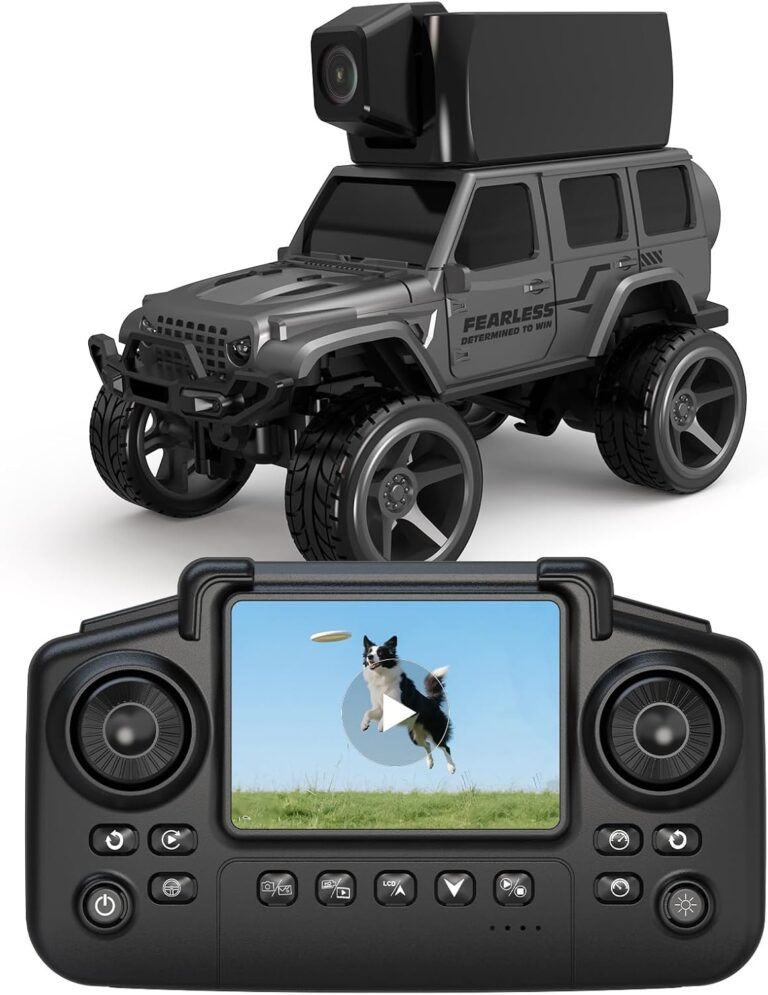 Mini coche RC FPV 1:64 con cámara y control por app – Oferta